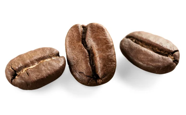 Coffee beans isolated Royalty Free Stock Images