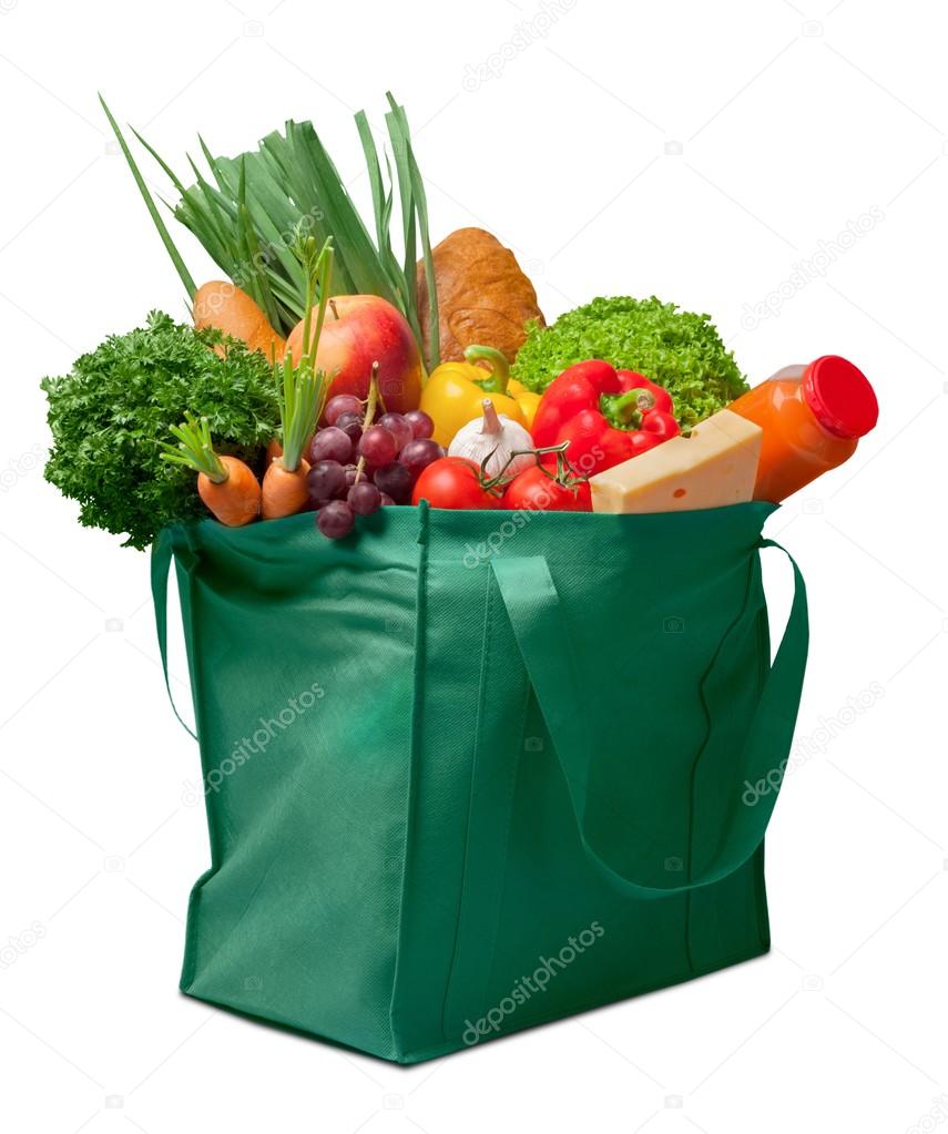 Full shopping  bag