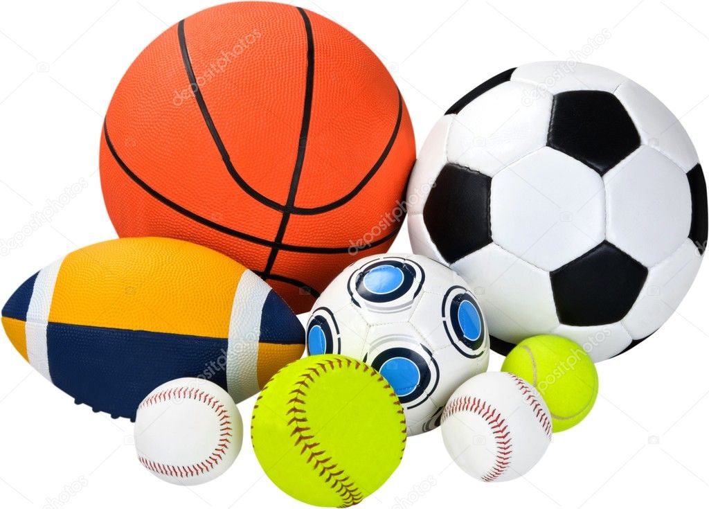 Sport balls, isolated 