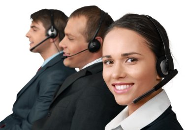 Müşteri Hizmetleri Bölümü içinde çalışan personel