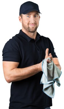 teslimatçı pano ile  