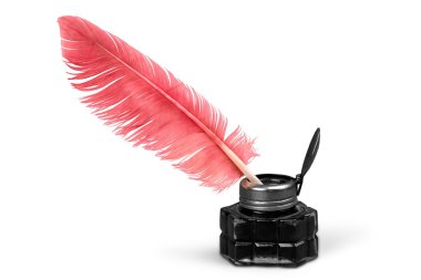 InkWell içine tüy kalem