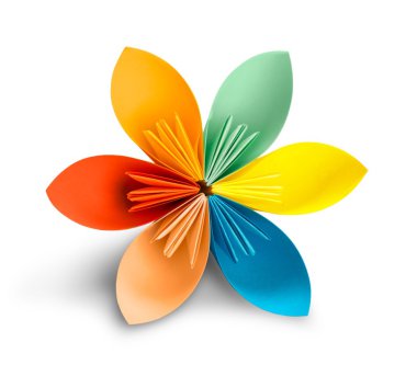 egzotik çiçek origami 