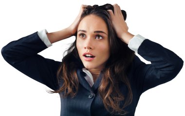 güzel iş kadını portre