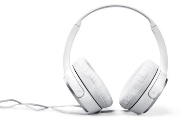  Beyaz arkaplanda kulaklık