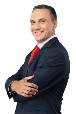 Mutlu iş adamının portresi