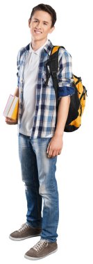 yakışıklı erkek çocuk gülümseyen