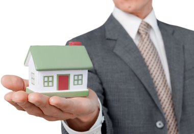 mini ev ile iş adamı