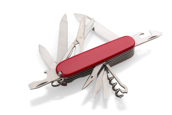  Многоцелевой металлический перочинный нож
