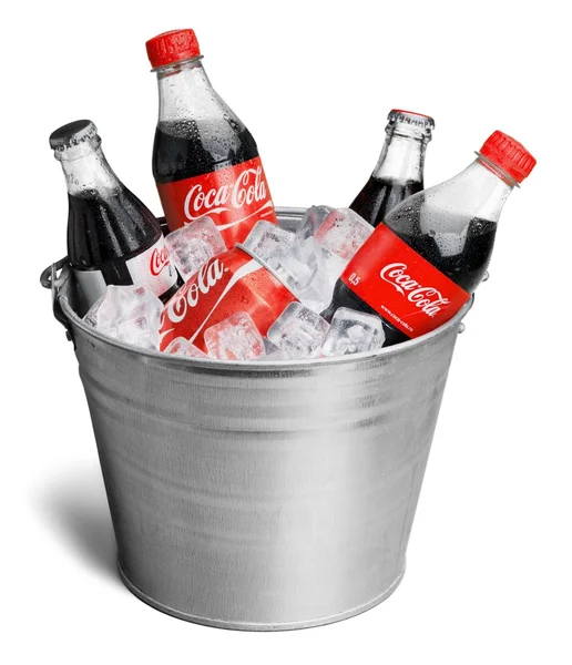 Foto della bottiglia di Coca-Cola — Foto Stock