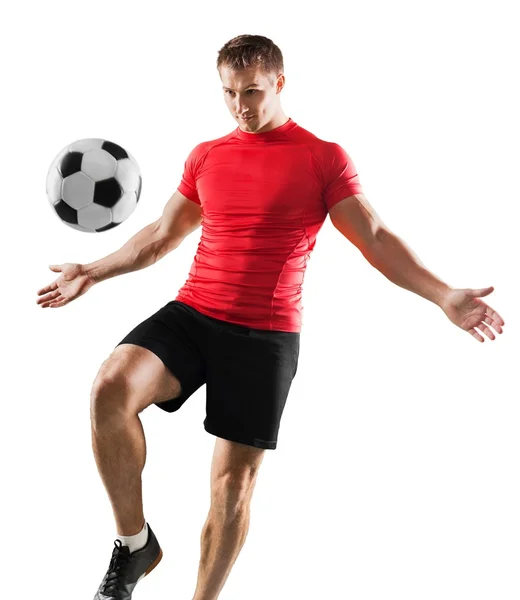 Young Male Soccer Player — Stock Photo, Image