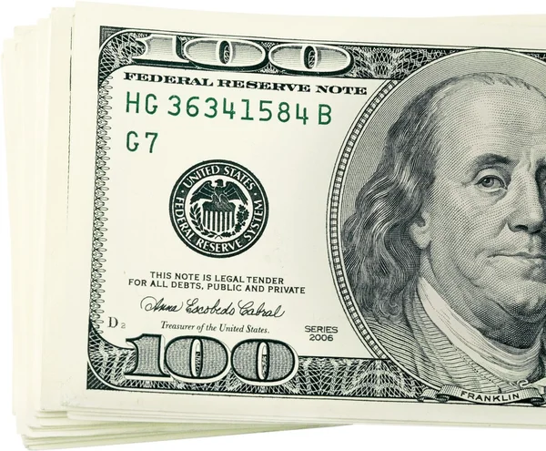 US dollar banknotes — Stock Photo, Image