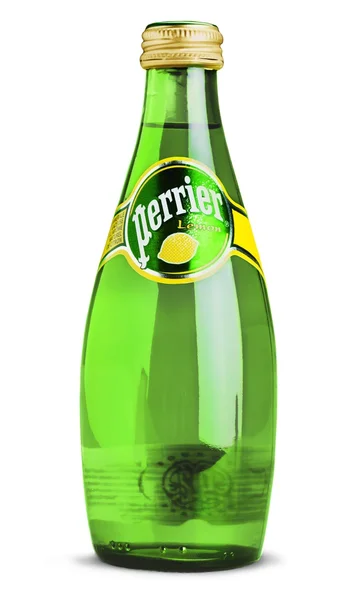 Fles mineraalwater Perrier — Stockfoto