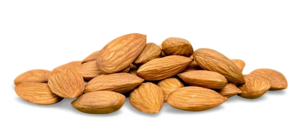 Groupe d'amandes isolé — Photo