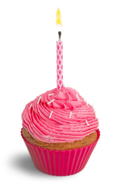 Delicious Birthday cupcake — Stock Photo, Image