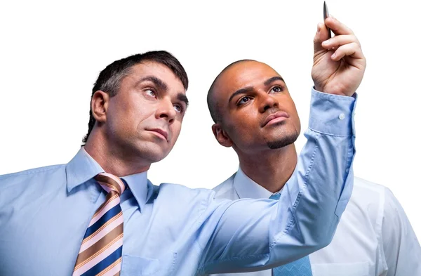 Confident Businessmen working together — Stock Photo, Image