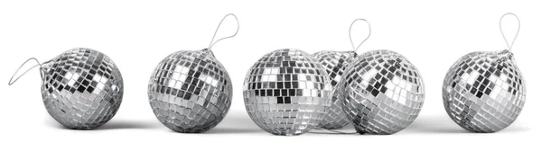 Bolas de plata disco espejo — Foto de Stock