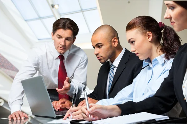 Successful business team working — Stock Photo, Image