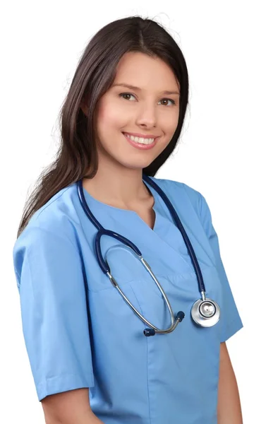 Attraente giovane medico femminile — Foto Stock