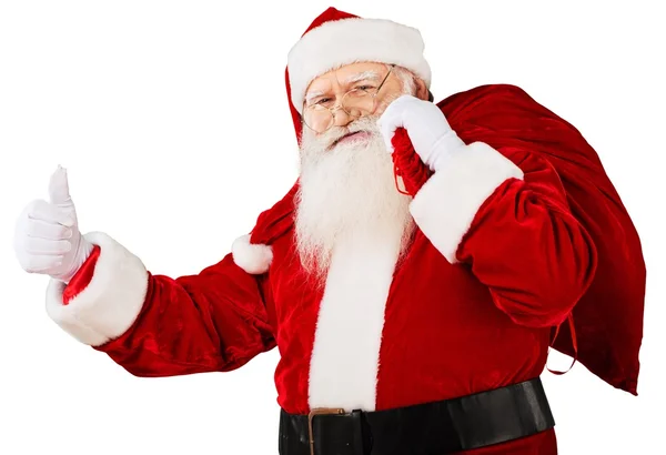 Smiling Santa Claus — Stock Photo, Image