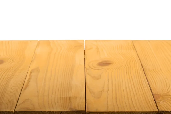 Tavole di legno vuote — Foto Stock