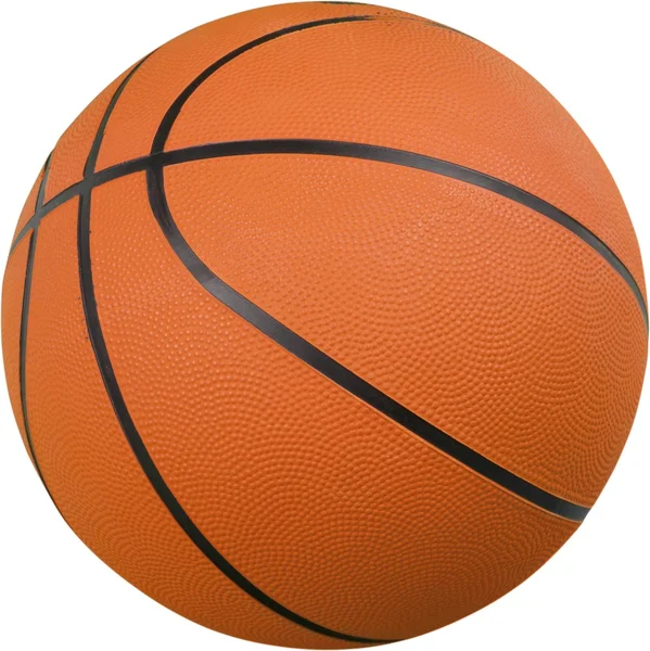 Turuncu basketbol topu — Stok fotoğraf