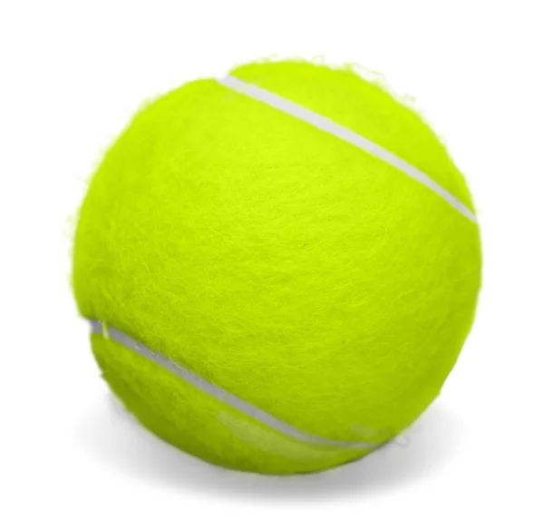 Heldere gele tennisbal — Stockfoto