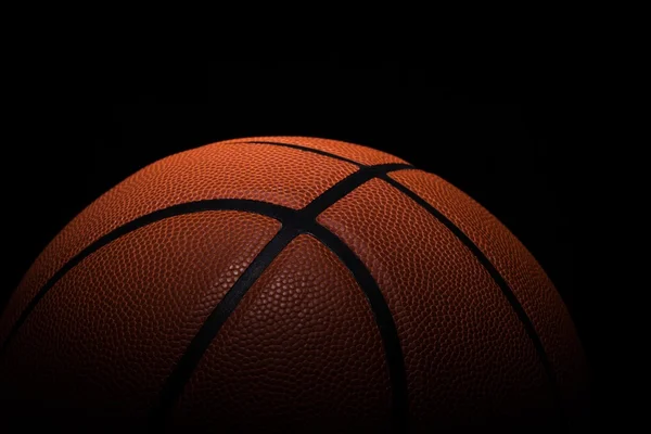 Orangener Basketballball — Stockfoto