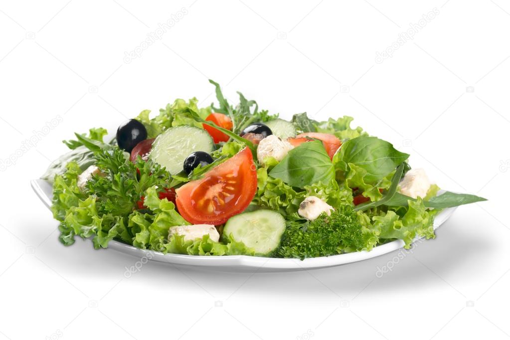 Fresh tasty vegetable salad