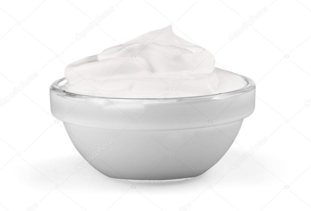 mayonnaise sauce in bowl