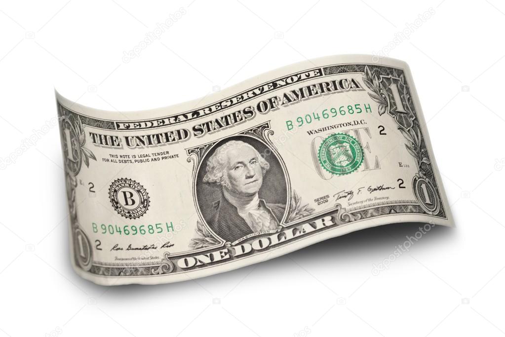 dollar bill isolated 