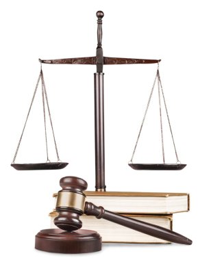 Adalet ölçekler ve kitaplar