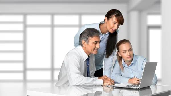 Successful business team working — Stock Photo, Image