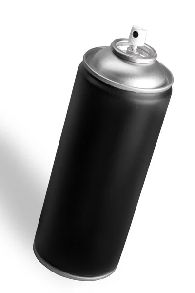 Frasco de spray preto — Fotografia de Stock