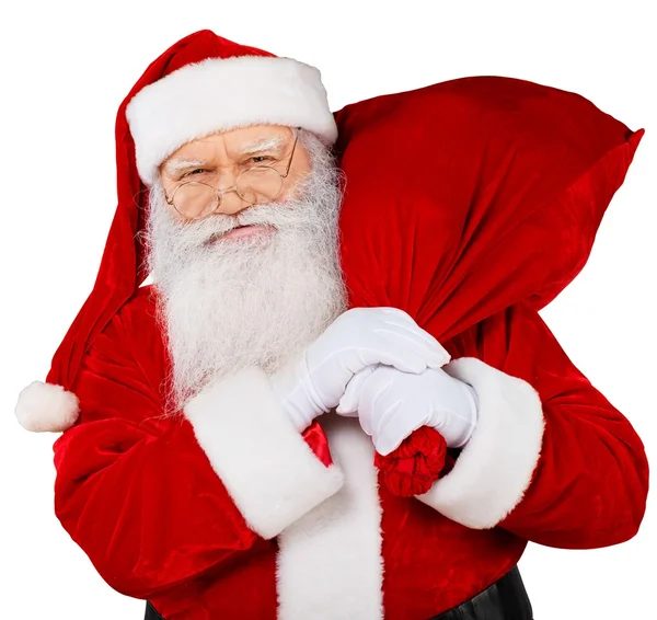 Улыбающийся Санта-Клаус — стоковое фото