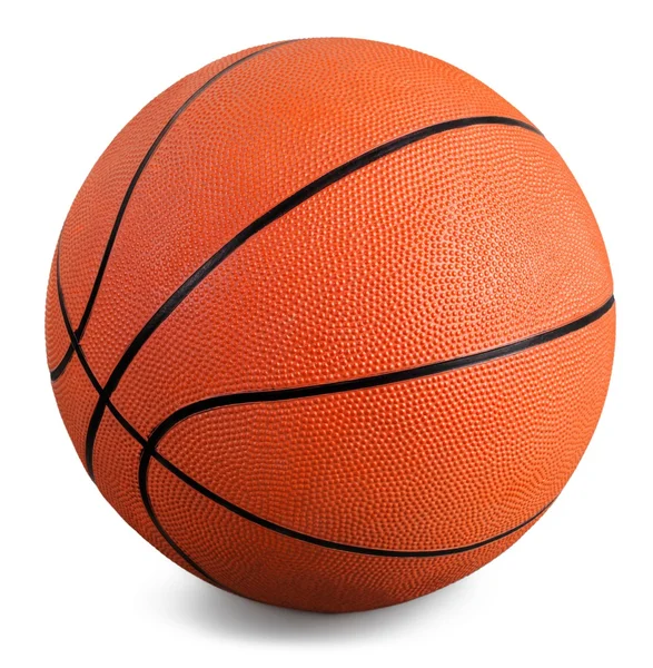 Balle de basket orange — Photo