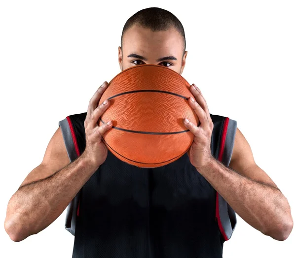 Pemain Basket Tampan Muda — Stok Foto