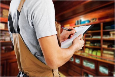 ATAÇ üzerinde yazma işçi