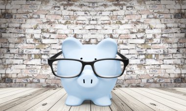 Mavi kumbara gözlük