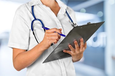 Kadın doktor dolum kayıt formu