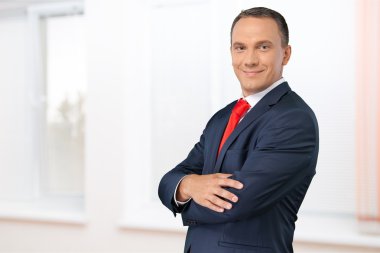 Mutlu iş adamının portresi