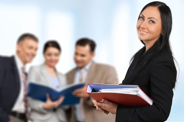 Female finance advisor — Stock Photo, Image