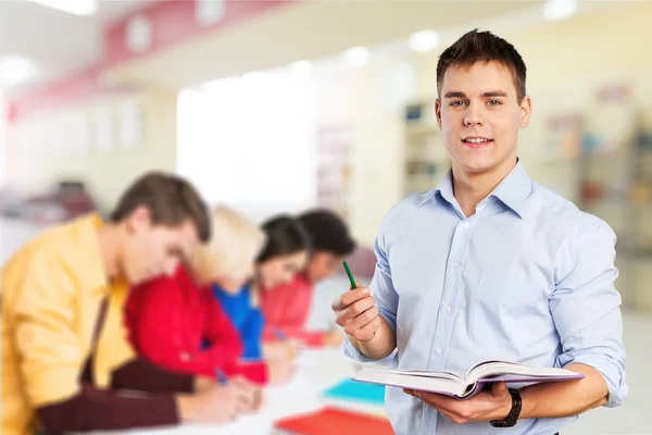 Young male teacher — Stock Photo, Image