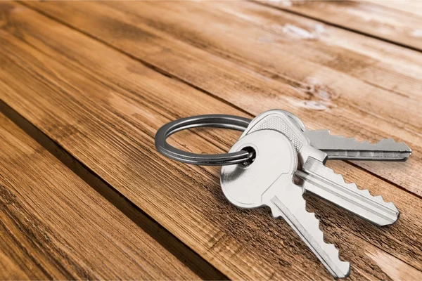 금속 집 열쇠 — 스톡 사진