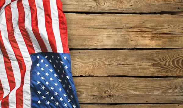 Kontekst bandery amerykańskiej — Zdjęcie stockowe