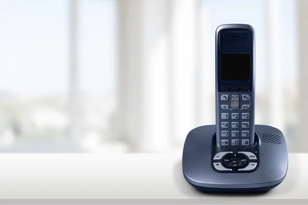 Schnurloses modernes Telefon — Stockfoto