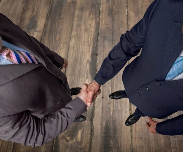 Zakelijke overeenkomst handdruk — Stockfoto