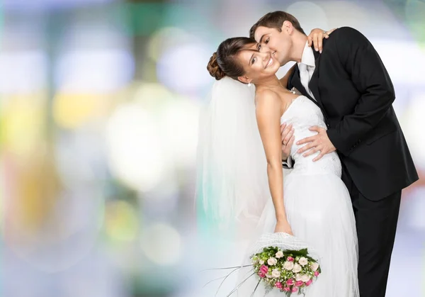 Casado jovem casal — Fotografia de Stock