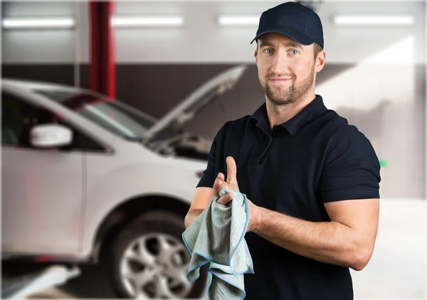 Taller de reparación de automóviles — Foto de Stock