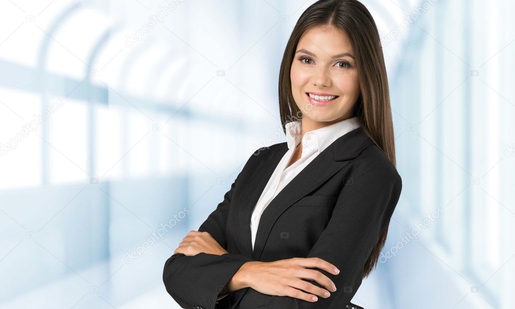 Beautiful Businesswoman Portrait Stock Photo C Billiondigital